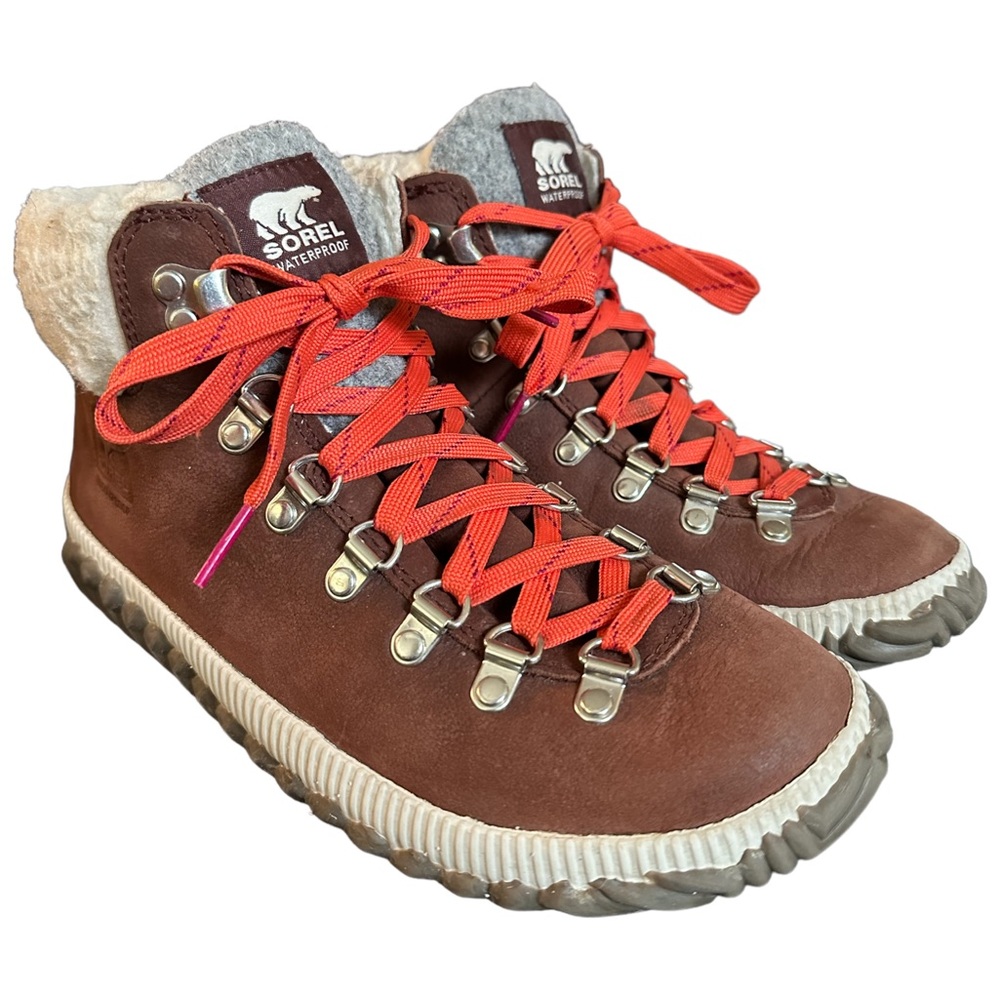 Sorel Women’s Out ‘N About Plus Conquest Waterproof Suede Boot